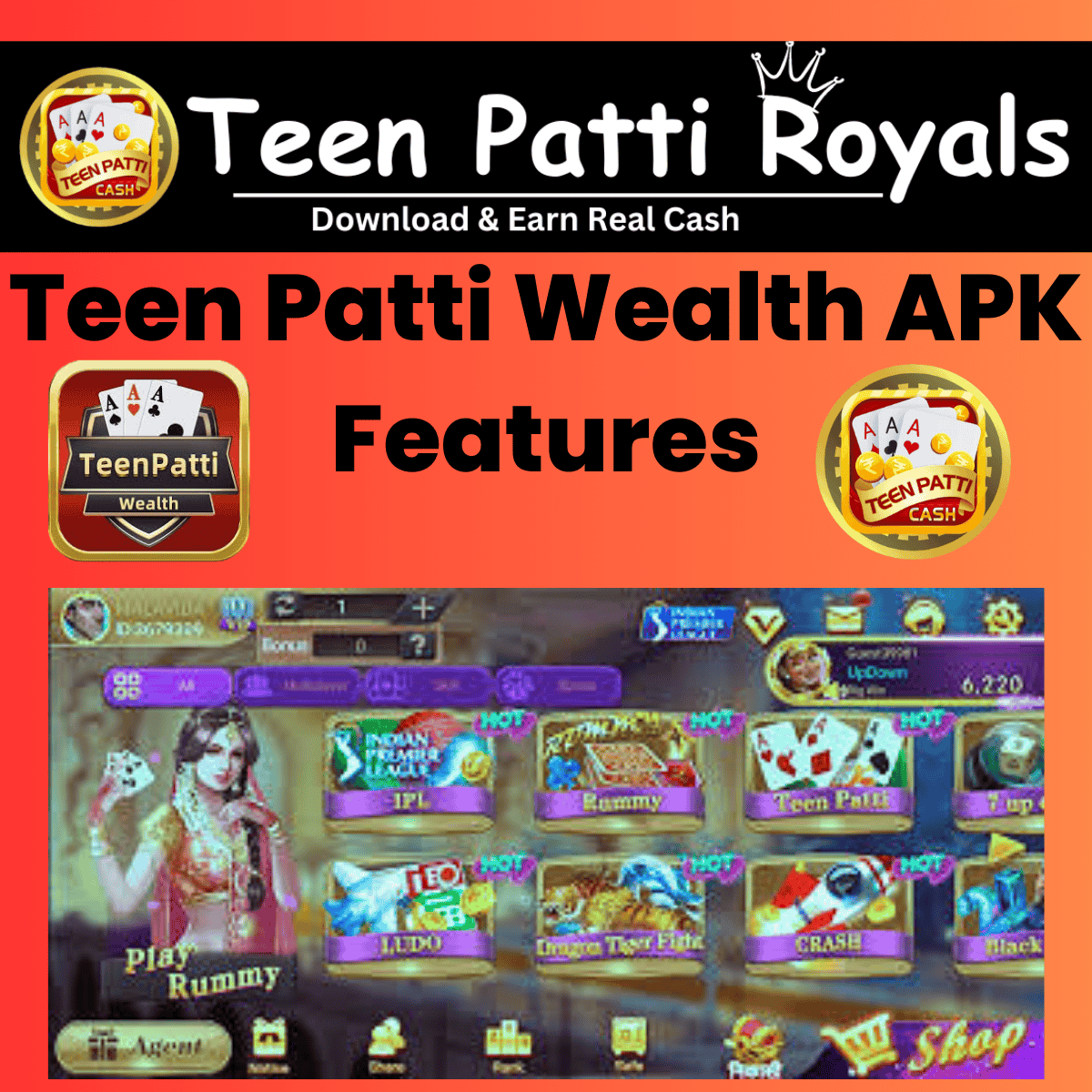 teen patti wealth apk features