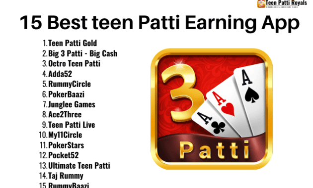 Best teen Patti Earning App