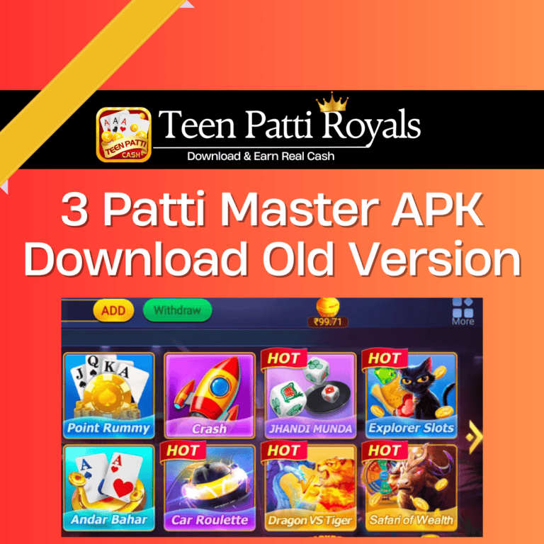 3 Patti Master APK Download Old Version (2024)