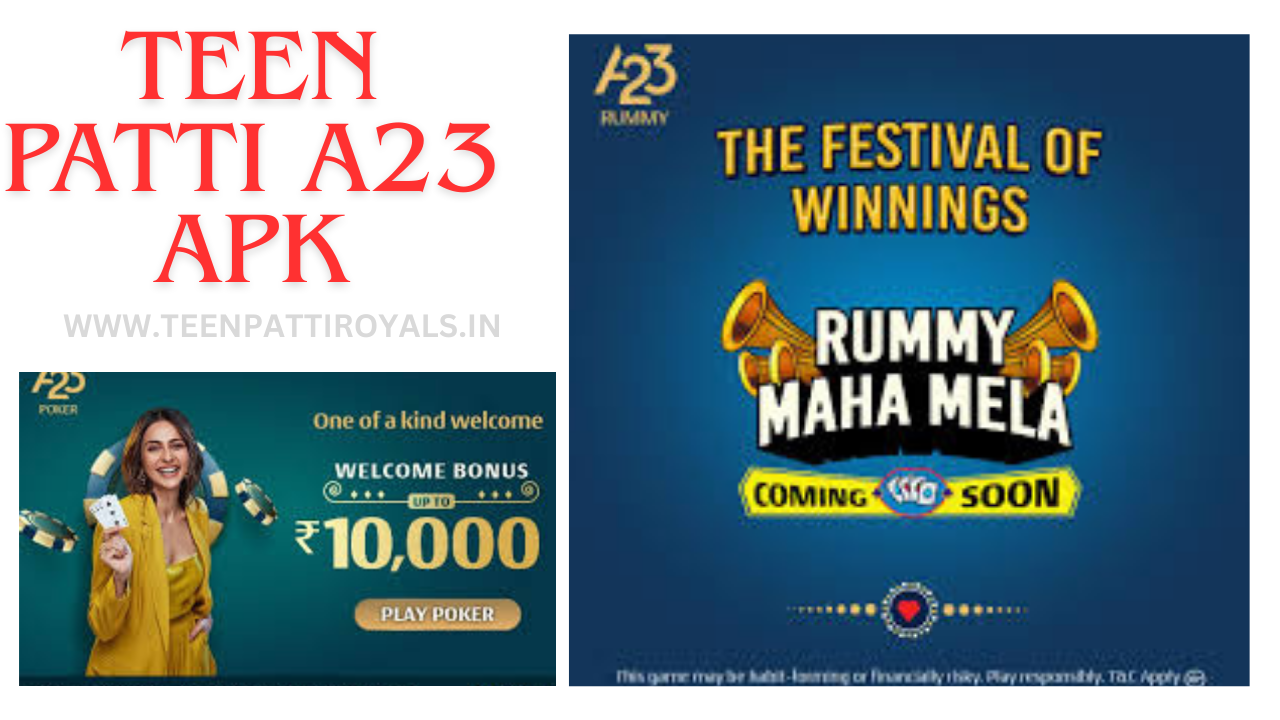 “A23 Rummy App Download – Play Rummy Online and Win Real Cash in India”